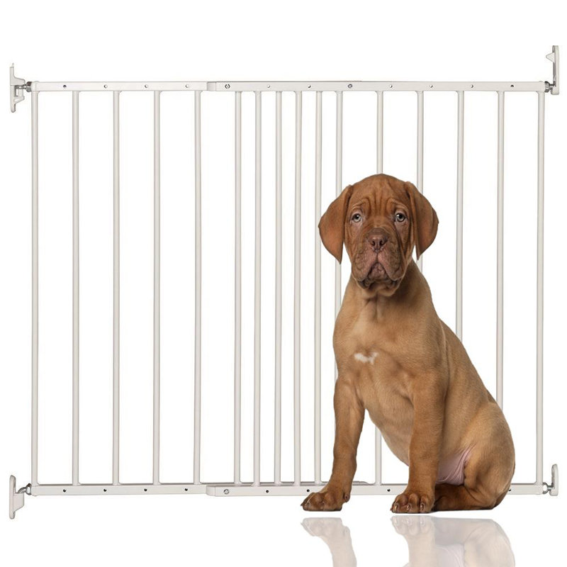 Metal Pet Gate Accessory, White