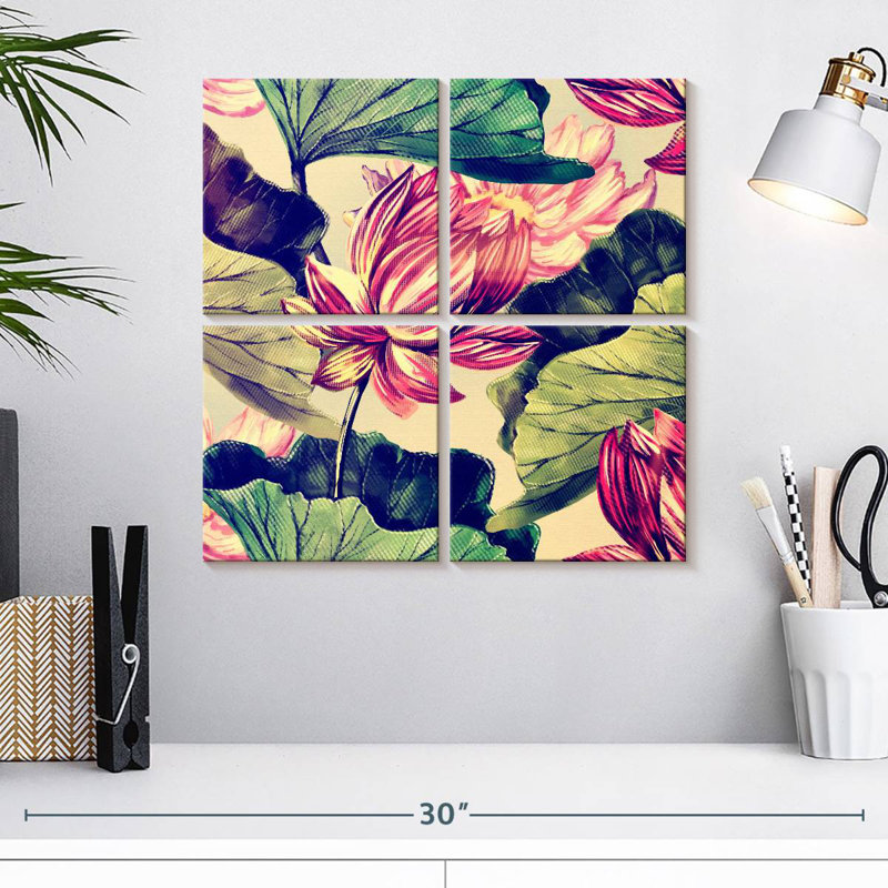 Harnek Waterlily Flower, 18'' H x 18'' W