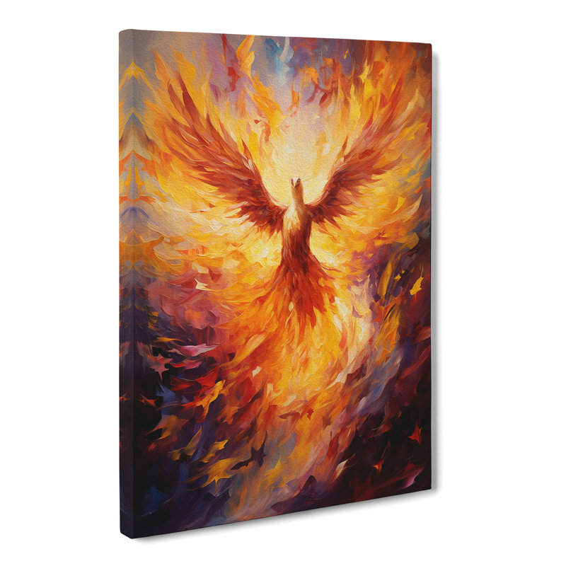 Phoenix Impressionism - No Frame Print, 60cm H x 40cm W x 3cm D