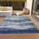 Machine Washable Indoor/Outdoor Chantille ACN1141 Blue Rug