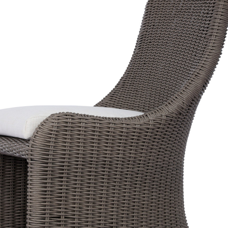 Blaire Outdoor Dining Side Chair, Vintage Taupe