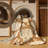 Machine Washable Highpoint Apple Classic Damask Rug in Brown – Beige Binding-1647730811