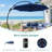 11FT Patio Market Umbrella with Crank and Tilt, Vented Polyester Canopy, Steel Ribs, Outdoor Sun Shade Umbrella-1780098588-1780098578