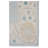 Pacific Ushak Wool Weft 6x9 Turquoise / Ivory Transitional Hand Knotted Area Rug