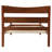 Twin Platform Bed Frame with Headboard, Solid Pine Wood Slats, White Finish, No Box Spring Required