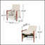 Fauteuil inclinable Mid-Century