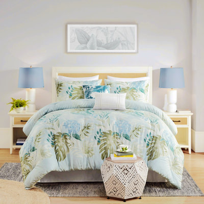 Mitch Modern Chenille Textured Comforter Set