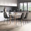 Dining Chairs Upholstered Fabric Seat Kitchen Dining Room Furniture, UKFR Certified-13713267-249632787