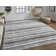 Performance Viscose Striped Indoor Rug
