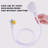 Sink Spray Hose Portable Sprayer White