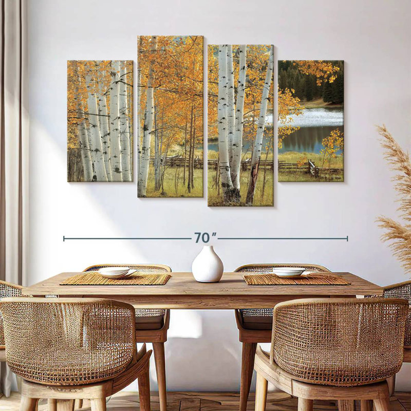 Alvord Birch Beauty, 42" H x 68" W