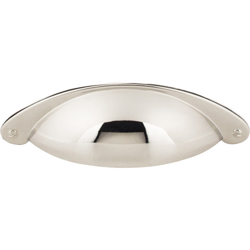 Lyon Cup / Bin Pull, Polished Nickel