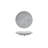 Speckled Stoneware Footed Platter