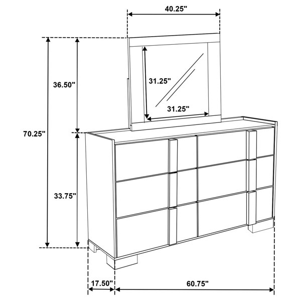 Dimensions du produit