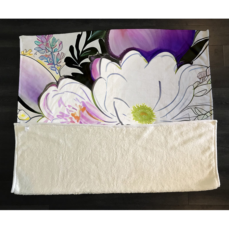 Throw Blanket, 51" W x 60" L