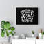 Sundays Are For Jesus And Football - Wrapped Canvas Print-133890826