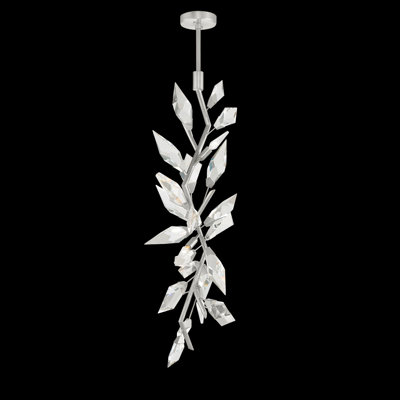 Luminaire suspendu géométrique unique à 4 lumières Foret