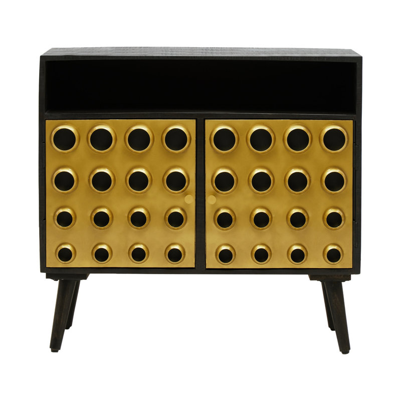 Sanjuana 87.5cm Solid Wood Sideboard
