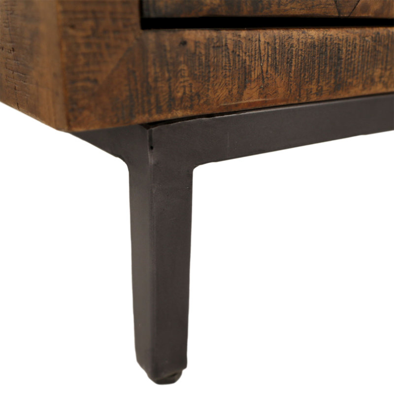 Bratman 63" Wide 2-Drawer Sideboard, Brown