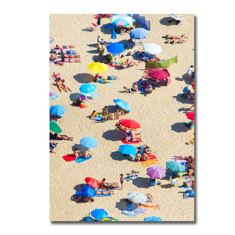 Sunny Summer - Photographie sans cadre, H 36 po x l 24 po x P 1,5 po, Aluminium
