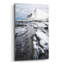 Art mural en verre épique «Arctique plage 1» par Danny Head, 16 po x 24 po-930892803