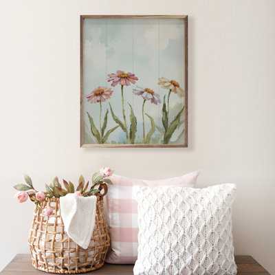 Champ de Zinnias