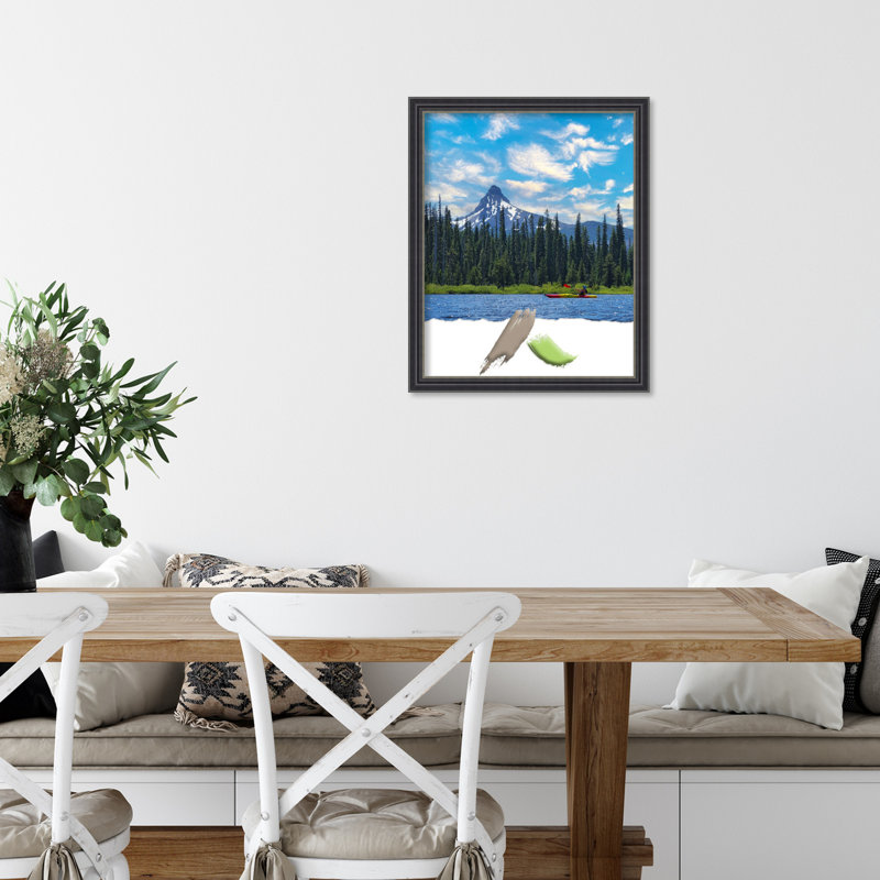 Shareeda Black Wood Picture Frame, 16'' W x 20'' H