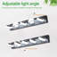 Camadine 5 - Light LED Bath Bar