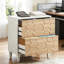 Armoire de rangement en bois, classeur avec tiroir-1109184885