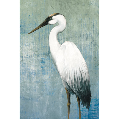 Majestic Heron II sur toile