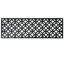 Tapis d'escalier noir