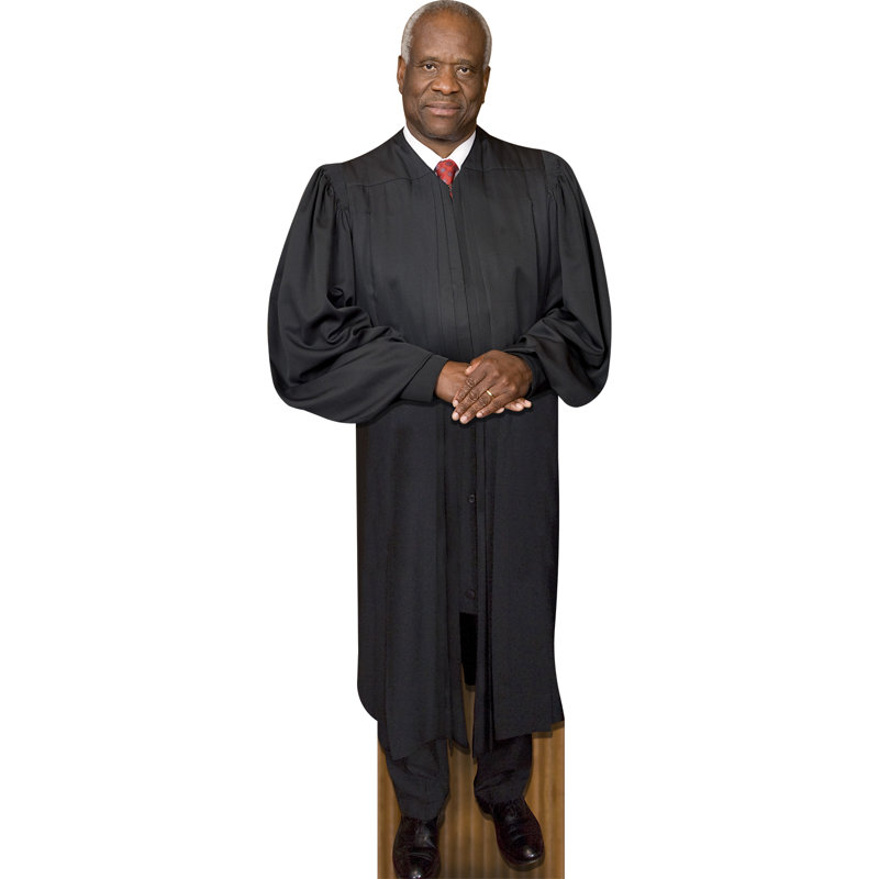 Présentoir 69 po Clarence Thomas Judge Court