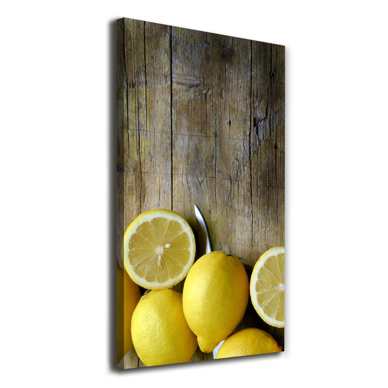 Centerville Lemons - Wrapped Canvas Print