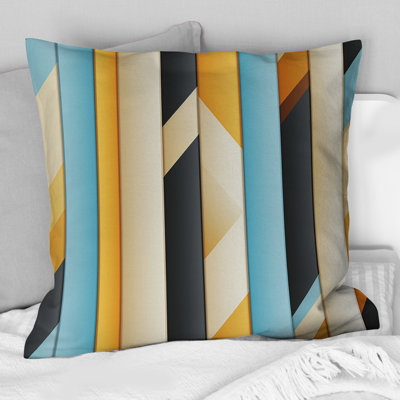 Striped Throw Pillow