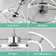 Clorene 24in. DIY Shape Ceiling Fan with Light, 6 Speeds Silent DC Motor Ceiling Fan with APP Control