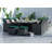 6 - Person Wicker Patio Dining Set with Rectangular Table , Cushions Included-93842994-93842998