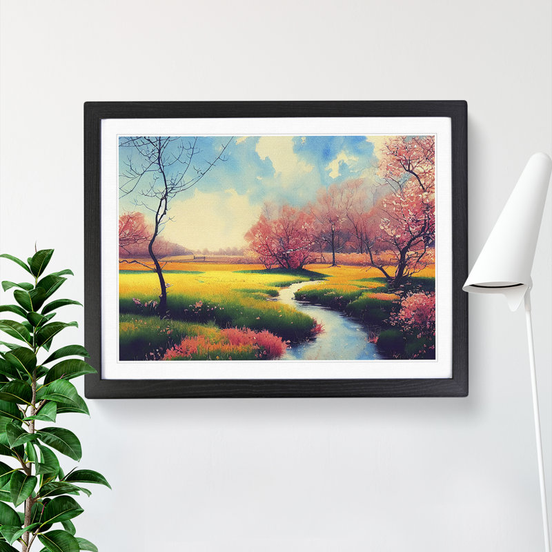 Spring Forest Steam Vol.2 - Single Picture Frame Print