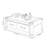 Okeith 47.24'' Sideboard