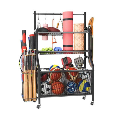 Steel Freestanding Sports Rack