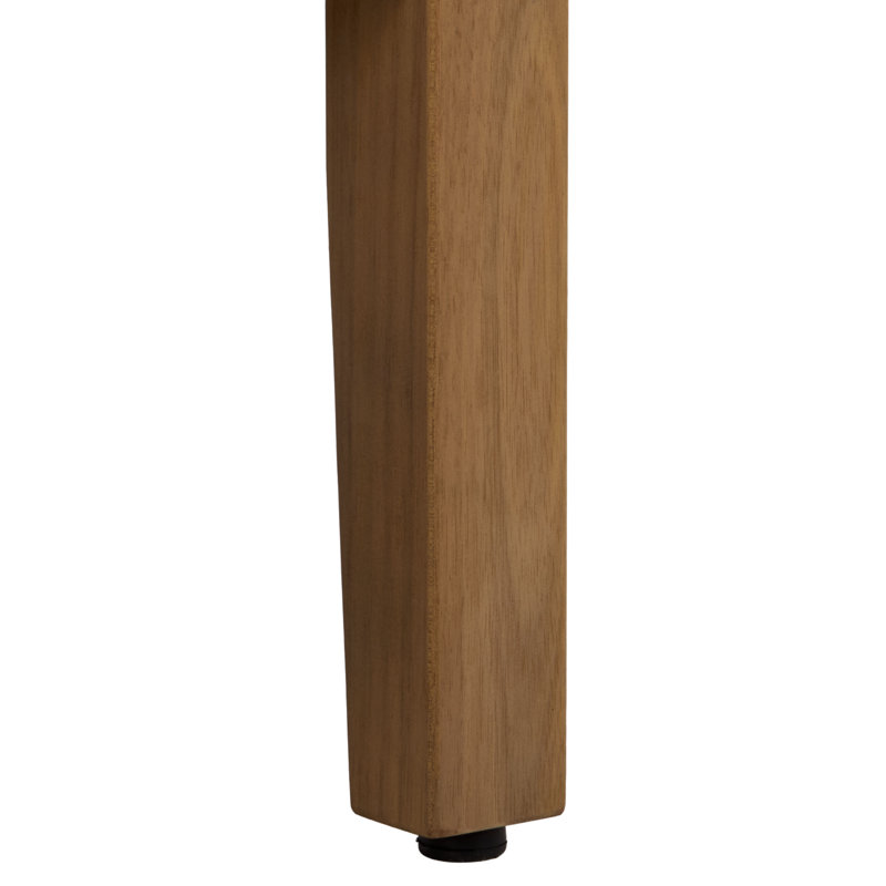 Canapé de patio 3 places Kaiiden, Ivory, Oak