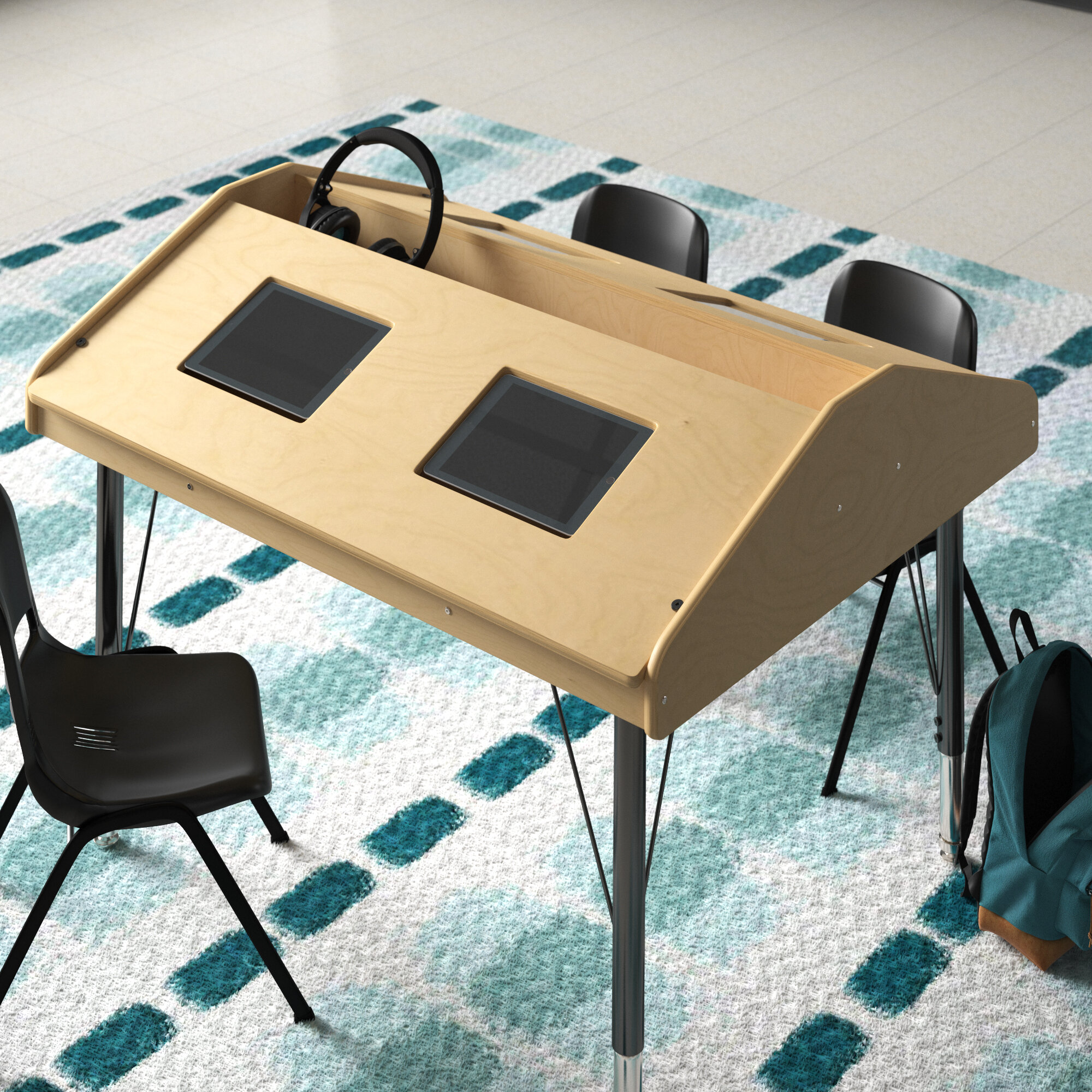 Jonti-Craft® Purpose+ Large Rectangle Table