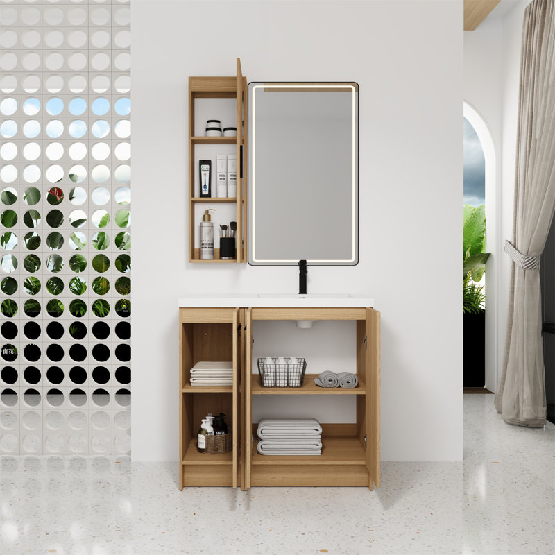 Freestanding Standard With Resin Top, Right