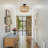 Rattan Semi Flush Mount