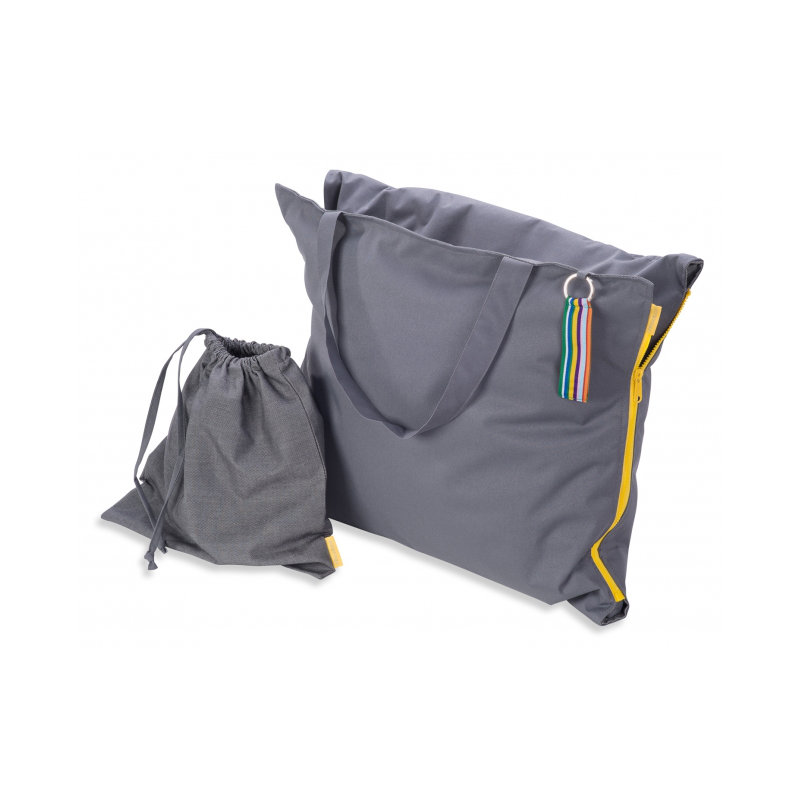 Hhooboz Garden Chair Cushion, Smoke