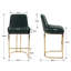 Besik Counter Stool with Metal Frame-1301920750