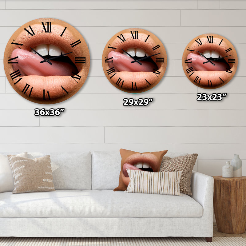 Magnifique horloge murale moderne, Grand