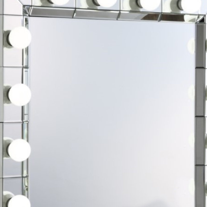 Miroir de commode lumineux