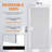 Grisham 36×80inch Security Screen Door，white