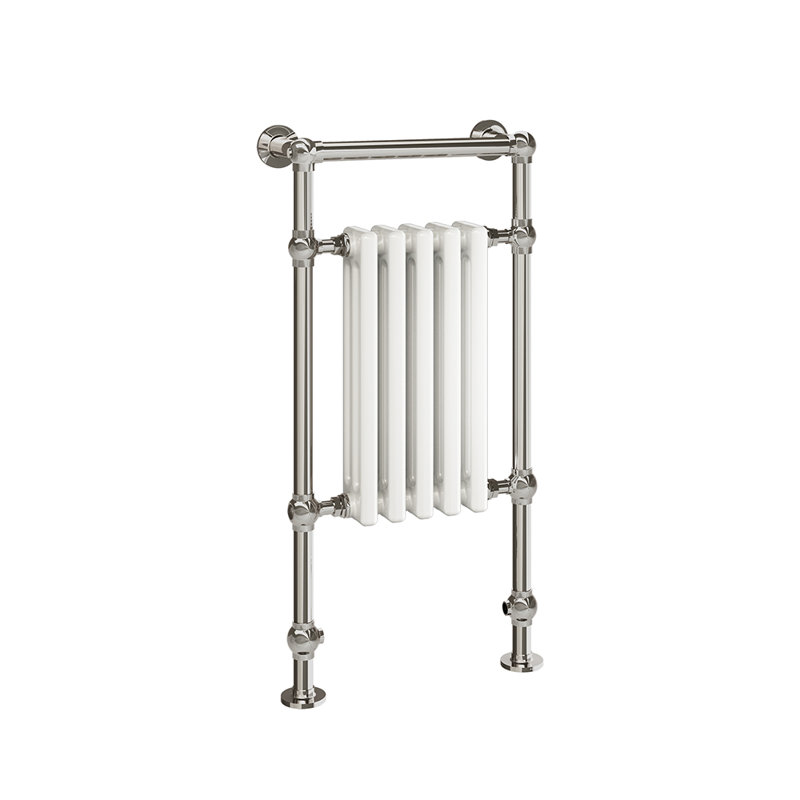 Harley Hydronic Towel Warmer - Polished Nickel, Polished Nickel