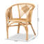 Chaise en rotin Catreena